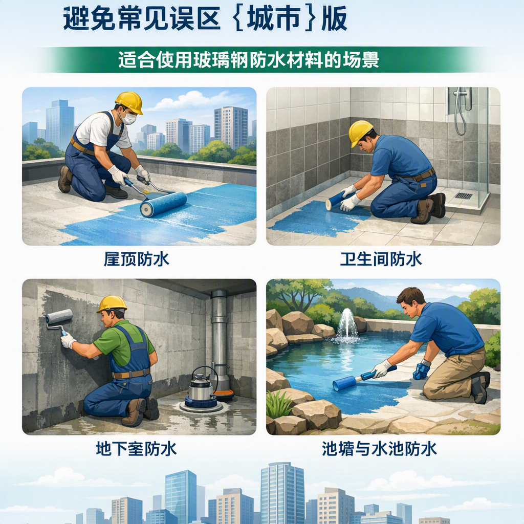 玻璃钢防水材料施工注意事项，避免常见误区 河南 版